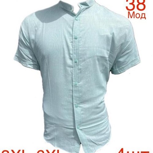 Рубашка Надийка (3XL-6XL) 38 mint (лето) Надийка 38 mint