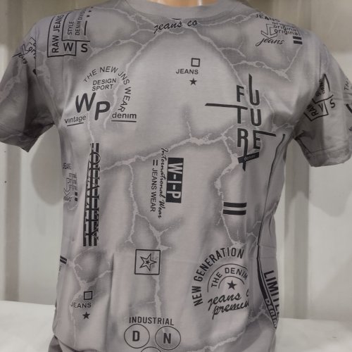 Футболка Panda (S-2XL) 1750 grey (лето) Panda 1750 grey