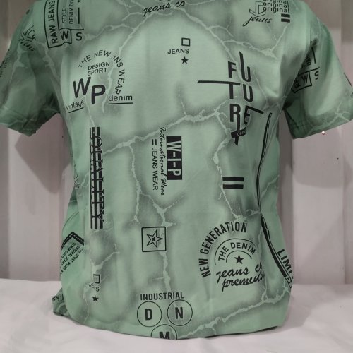 Футболка Panda (S-2XL) 1753 mint (лето) Panda 1753 mint