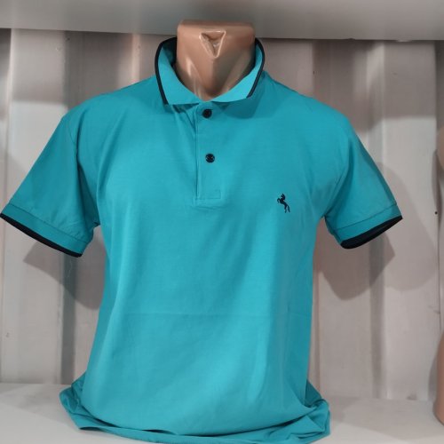 Футболка Panda (M-3XL) 1772 l.blue (лето) Panda 1772 l.blue