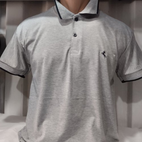 Футболка Panda (M-3XL) 1775 l.grey (лето) Panda 1775 l.grey