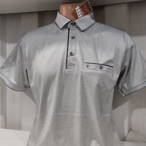 Футболка Panda (L-3XL) 1780 l.grey (лето) Panda 1780 l.grey