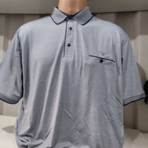 Футболка Panda (4XL-7XL) 1784 l.blue (лето) Panda 1784 l.blue