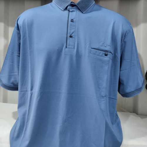 Футболка Panda (4XL-7XL) 1787 blue (лето) Panda 1787 blue