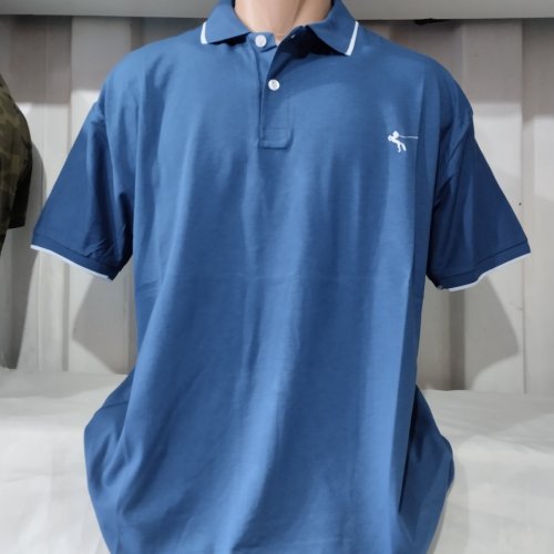 Футболка Panda (4XL-8XL) 1801 blue (лето) Panda 1801 blue