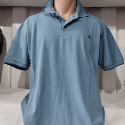 Футболка Panda (4XL-8XL) 1802 l.blue (лето) Panda 1802 l.blue