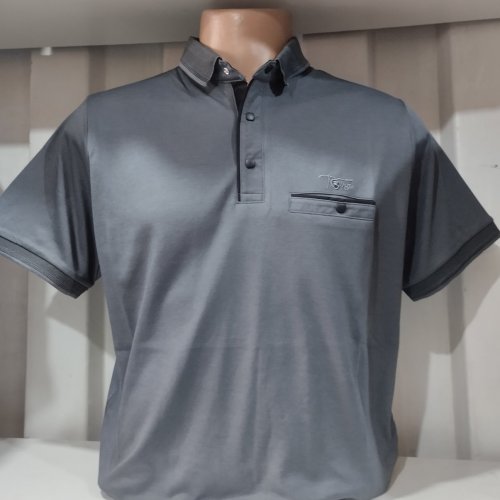 Футболка Panda (L-3XL) 1810 grey (лето) Panda 1810 grey