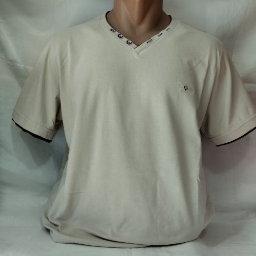 Футболка Panda (L-3XL) 1830 grey (лето) Panda 1830 grey