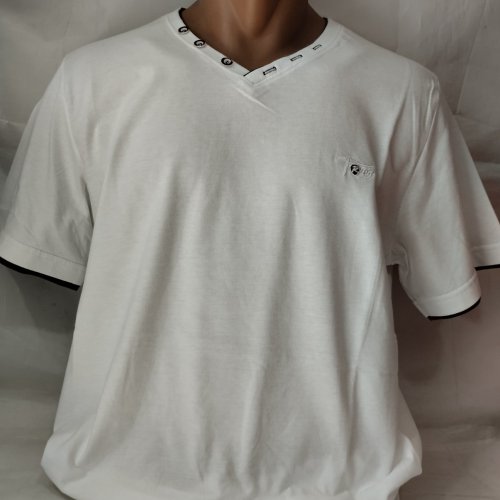 Футболка Panda (L-3XL) 1833 white (лето) Panda 1833 white