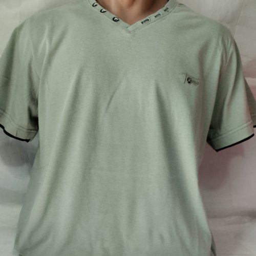 Футболка Panda (L-3XL) 1835 mint (лето) Panda 1835 mint