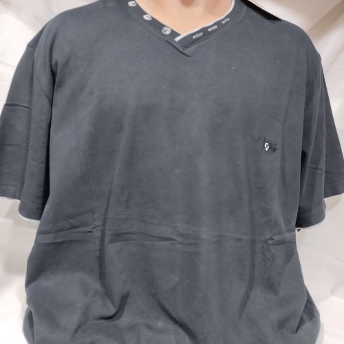 Футболка Panda (4XL-7XL) 1844 d.grey (лето) Panda 1844 d.grey