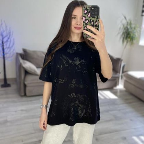 Футболка S.Style (one size) 14-0 black (лето) S.Style 14-0 black