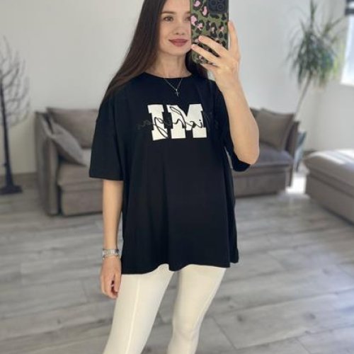 Футболка S.Style (one size) 14-3 black (лето) S.Style 14-3 black