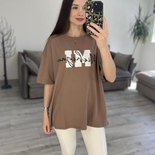 Футболка S.Style (one size) 14-3 brown (лето) S.Style 14-3 brown