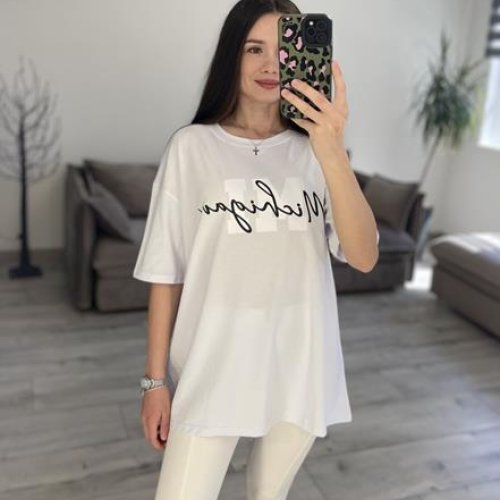 Футболка S.Style (one size) 14-3 white (лето) S.Style 14-3 white