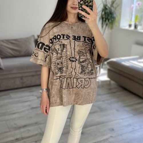 Футболка S.Style (one size) 40 brown (лето) S.Style 40 brown