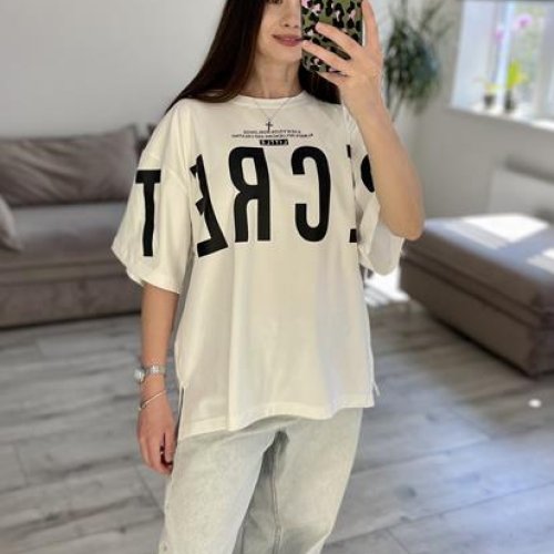 Футболка S.Style (42-48) 55-2 l.beige (лето) S.Style 55-2 l.beige