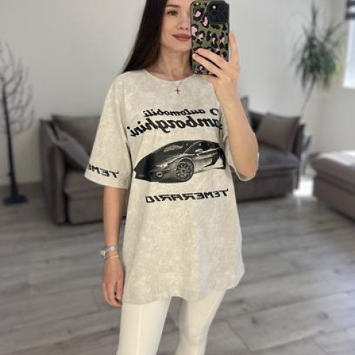 Футболка S.Style (one size) 72 l.beige (лето) S.Style 72 l.beige