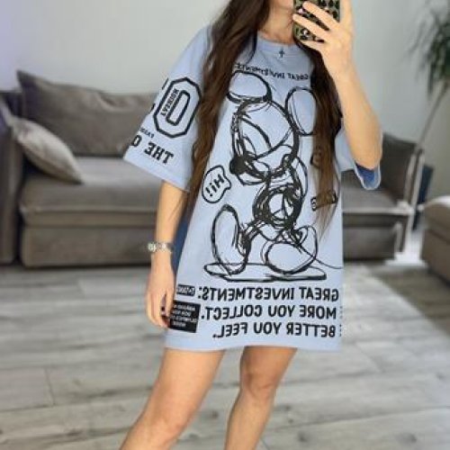 Туника S.Style (one size) 73 -1 l.blue (лето) S.Style 73 -1 l.blue