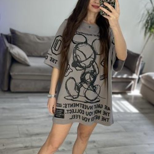 Туника S.Style (one size) 73-1 d.grey (лето) S.Style 73-1 d.grey