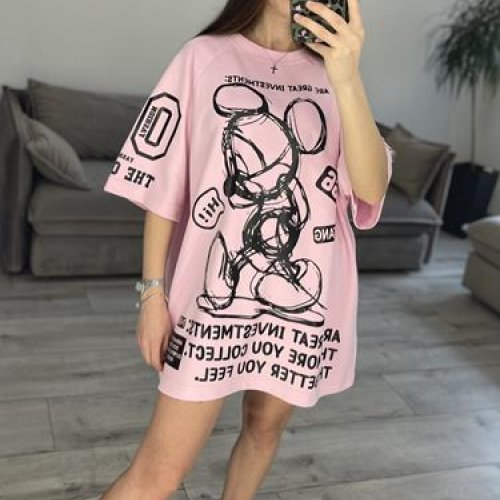 Туника S.Style (one size) 73-1 pink (лето) S.Style 73-1 pink