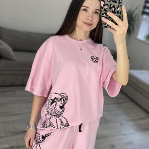 Костюм S.Style (one size) 74 pink (лето) S.Style 74 pink