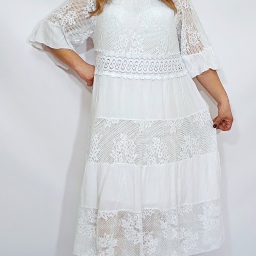 Платье Immei (54-58) I5 white (лето) Immei I5 white