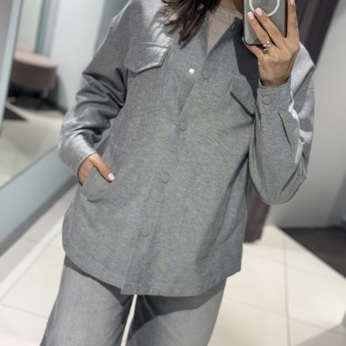 Ветровка Comod (S-L) 1695 grey (деми) Comod 1695 grey