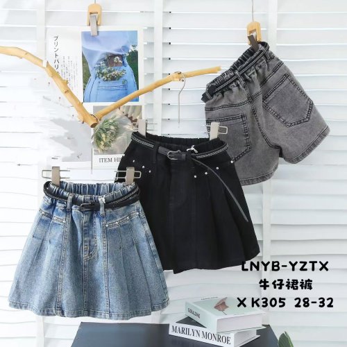Юбка-шорты Balen (28-34) K305 grey (лето) Balen K305 grey