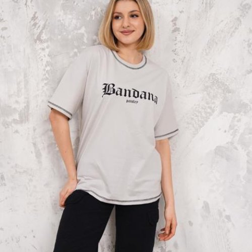 Футболка Naytical (S-XL) 60119 l.grey (лето) Naytical 60119 l.grey