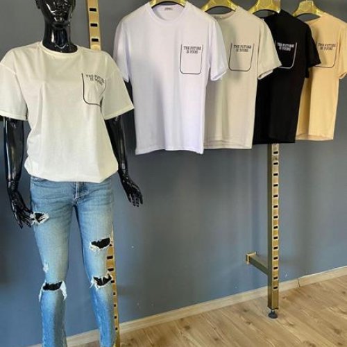 Футболка Naytical (S-XL) 60156 milk (лето) Naytical 60156 milk