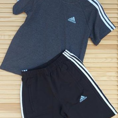 Костюм Sport style (46-54) 02 grey-blue (лето) Sport style 02 grey-blue