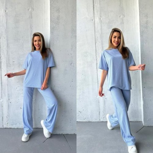 Костюм Sofi Cor (42-52) 2119 l.blue (лето) Sofi Cor 2119 l.blue