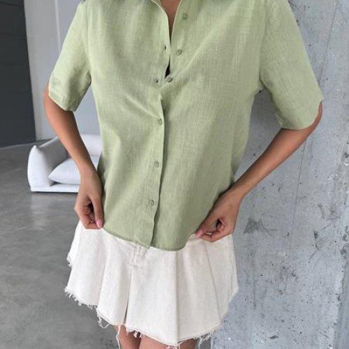 Рубашка New Season (S-L) 8351 mint (лето) New Season 8351 mint