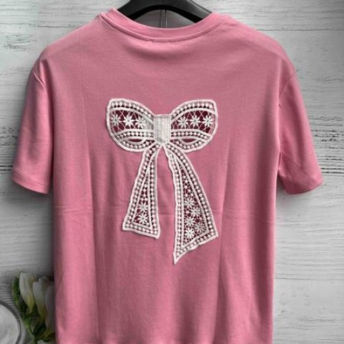 Футболка New Season (S-L) 8387 pink (лето) New Season 8387 pink