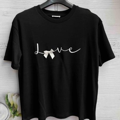 Футболка New Season (S-L) 8389 black (лето) New Season 8389 black