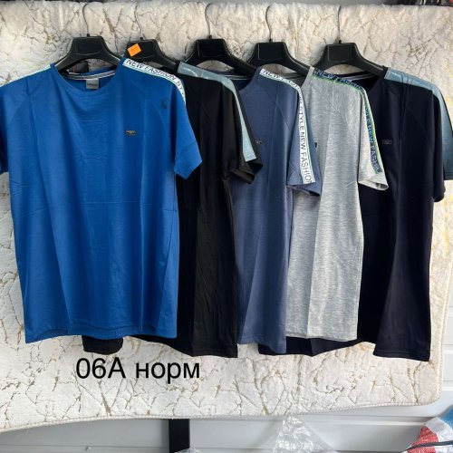 Футболка Lina (XL-3XL) 06A blue (лето) Lina 06A blue