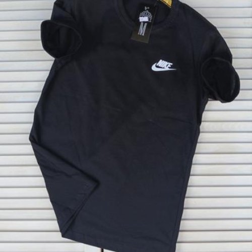 Футболка Sport style (M-2XL) 082 black (лето) Sport style 082 black