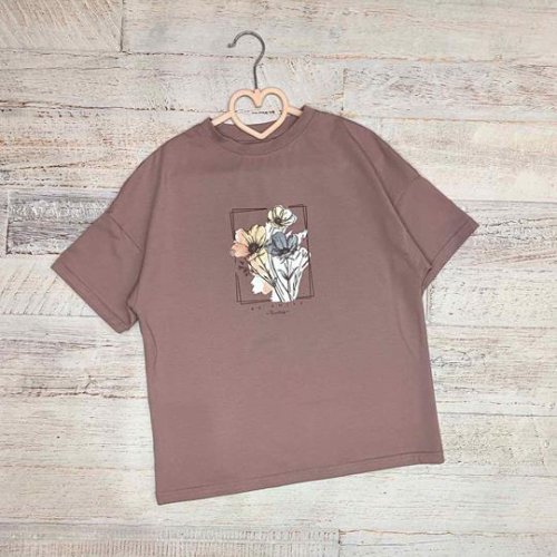 Футболка LiMa kids (134-158) LM29 brown (лето) LiMa kids LM29 brown