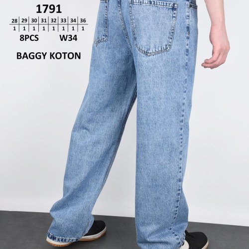 Джинсы God Baron (28-36) 1791 l blue (деми) God Baron 1791 l blue