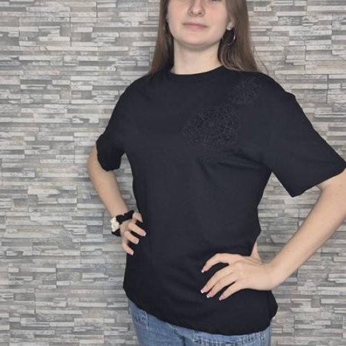 Футболка Newe (S-L) NW429 black (лето) Newe NW429 black