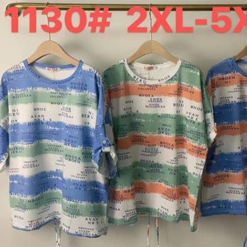 Футболка Believe (2XL-5XL) 1130 mint (лето) Believe 1130 mint