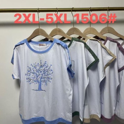 Футболка Believe (2XL-5XL) 1506 white-green (лето) Believe 1506 white-green