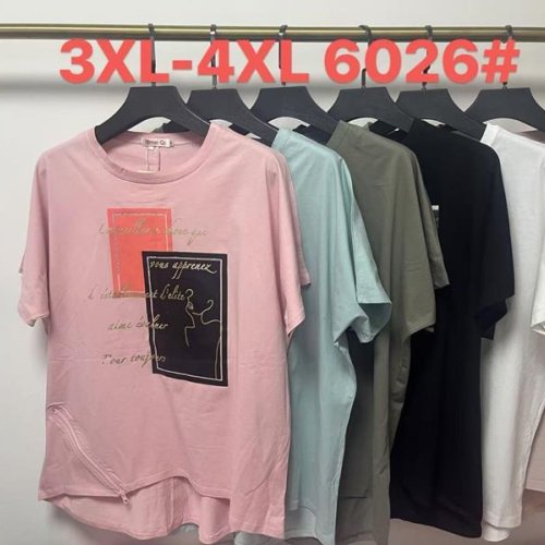 Футболка Believe (3XL-4XL) 6026 mix (лето) Believe 6026 mix