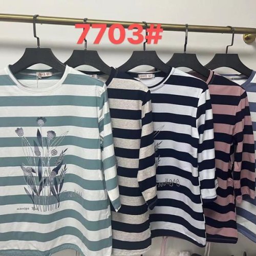 Футболка Believe (2XL-5XL) 7703 powder (лето) Believe 7703 powder