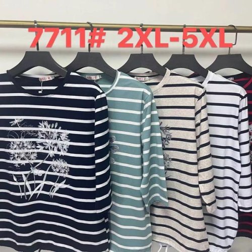 Футболка Believe (2XL-5XL) 7711 mint (лето) Believe 7711 mint