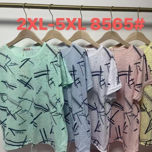 Футболка Believe (2XL-5XL) 8565 mint (лето) Believe 8565 mint