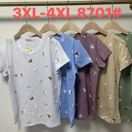 Футболка Believe (3XL-4XL) 8701 mix (лето) Believe 8701 mix