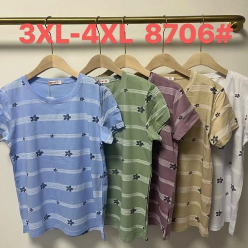 Футболка Believe (3XL-4XL) 8706 mix (лето) Believe 8706 mix