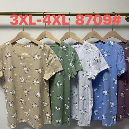 Футболка Believe (3XL-4XL) 8709 mix (лето) Believe 8709 mix